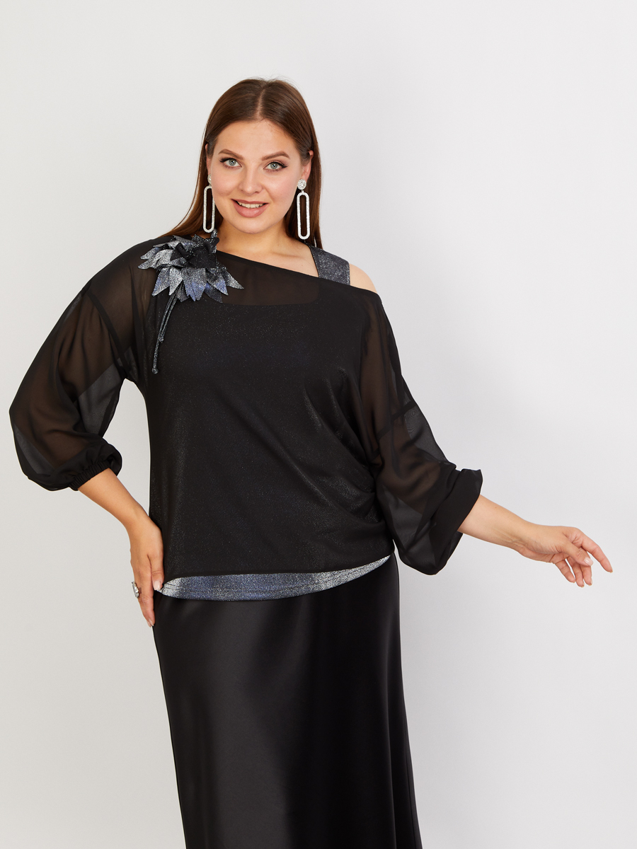 Твинсет 20354 (блузка + топ)