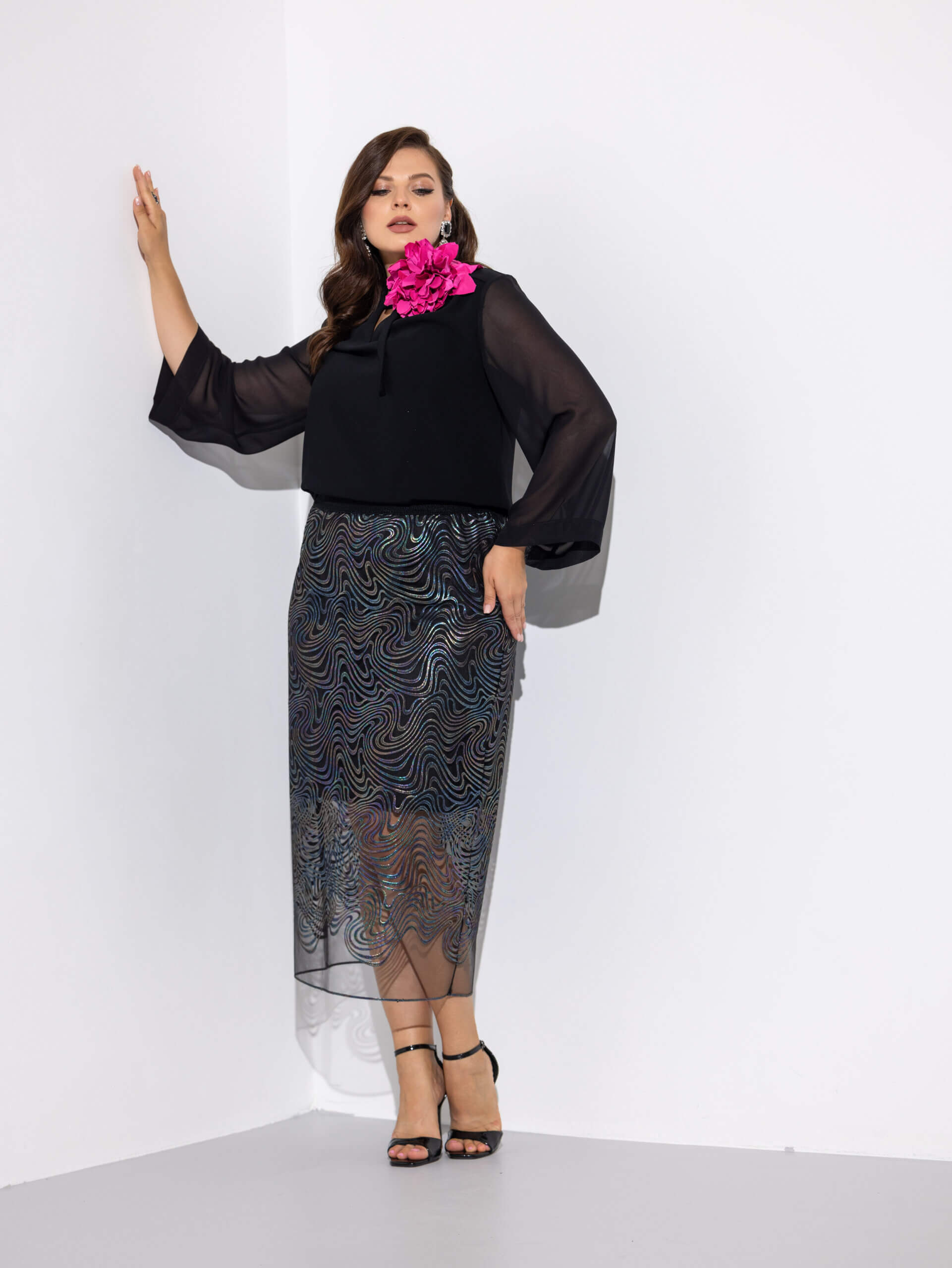 Блузка 50440 + Юбка 40435